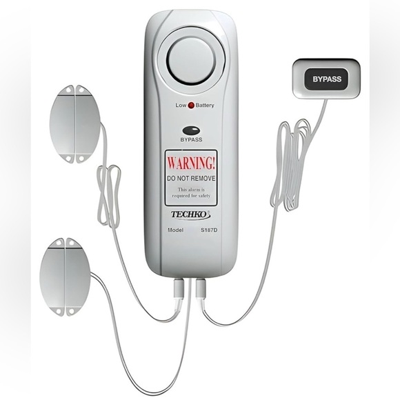 TECHKO S187D Pool Door Alarm - Safe Pool Area Entry Detector - New In Box - Picture 10 of 10